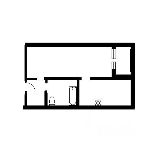 1-к кв. Башкортостан, Уфа бул. Давлеткильдеева, 5 (30.1 м) - Фото 2