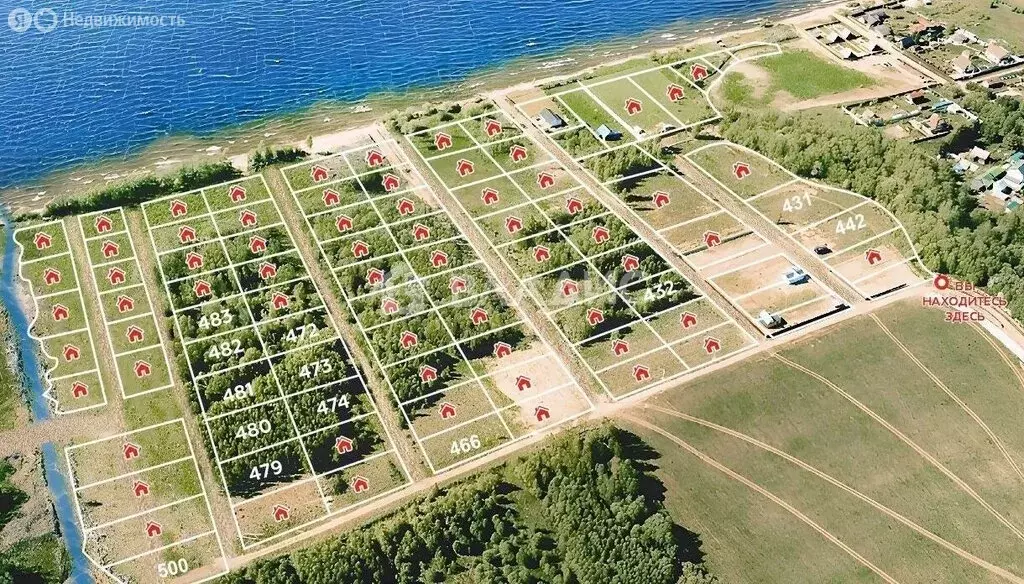 Участок в Ярославская область, Рыбинский муниципальный округ, деревня ... - Фото 1