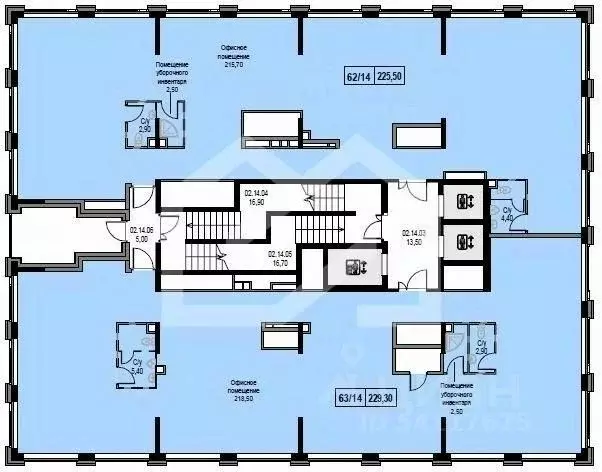 Помещение свободного назначения в Москва ул. Академика Челомея, 7 (226 ... - Фото 2