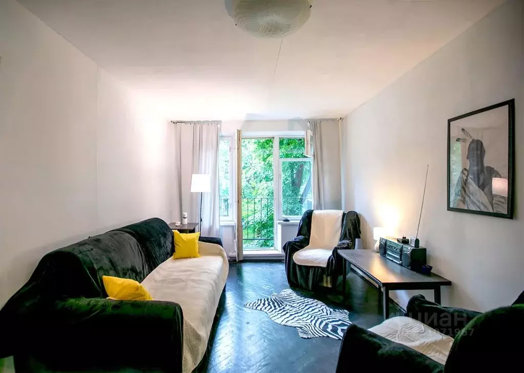 2-к кв. Москва ул. Федора Полетаева, 24К3 (46.0 м) - Фото 1