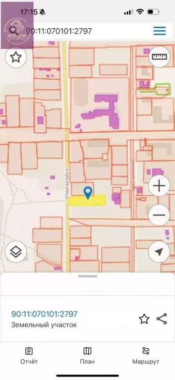 Участок в Крым, Сакский район, с. Добрушино ул. Клубная, 2А (17.0 ... - Фото 2