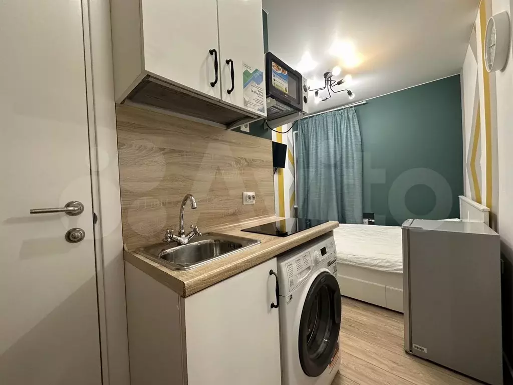 Апартаменты-студия, 14,6 м, 1/5 эт. - Фото 1