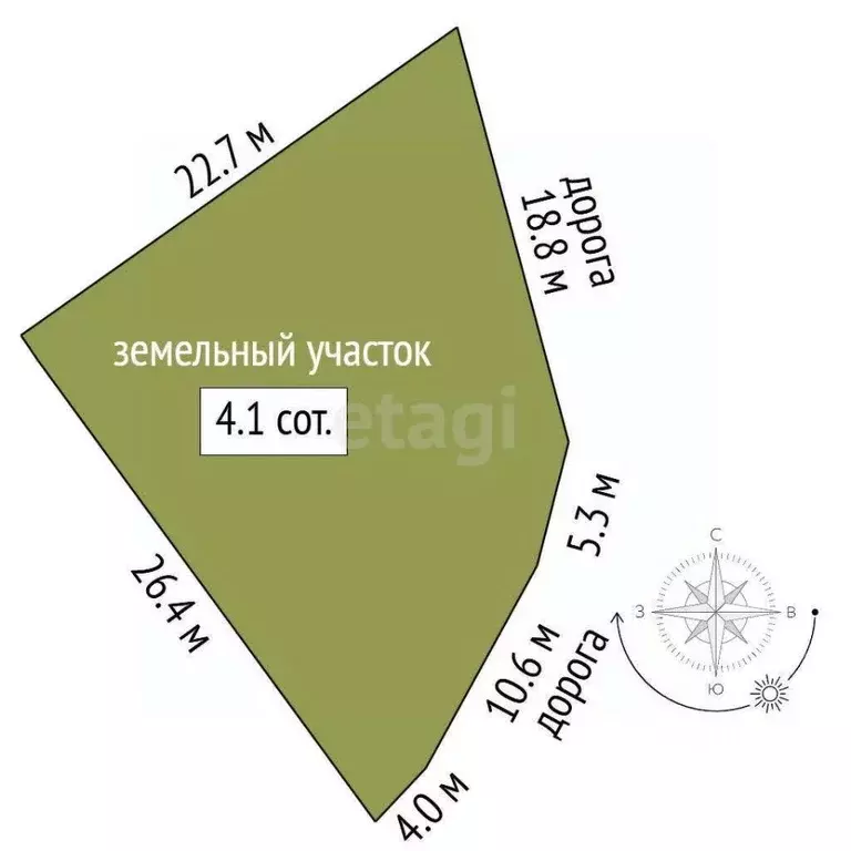 Участок в Ставропольский край, Кисловодск Кооперативная ул. (4.1 сот.) - Фото 2