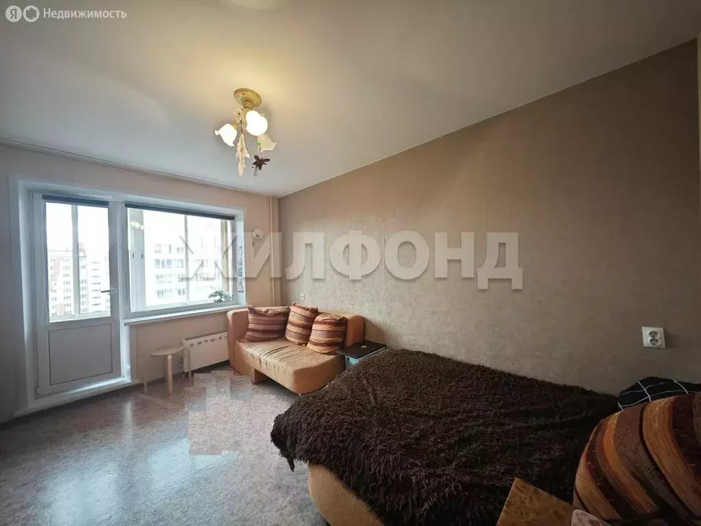 1-комнатная квартира: Новосибирск, улица Дмитрия Шмонина, 4 (25.4 м) - Фото 0