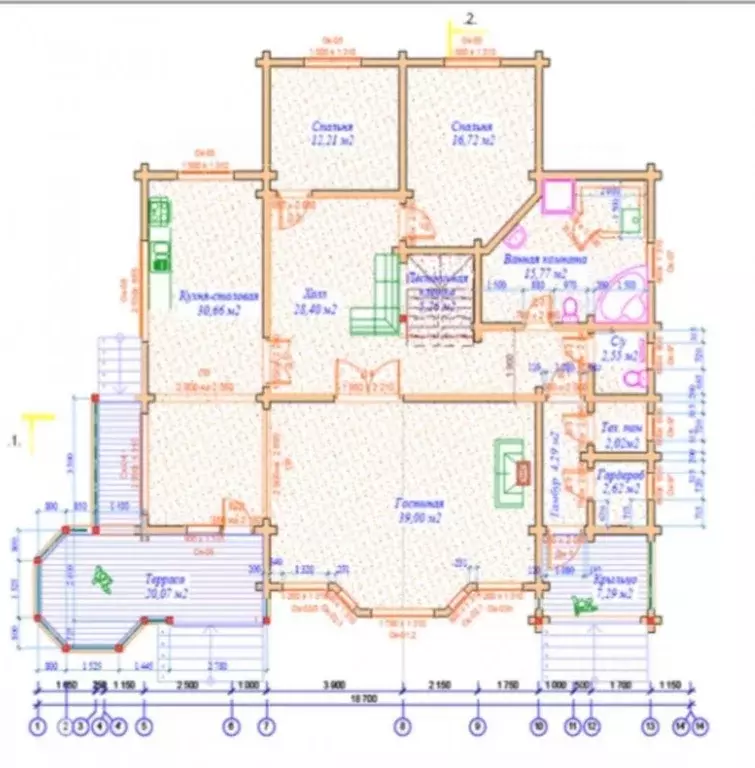 Дом в Санкт-Петербург пос. Комарово, ул. 1-я Дачная, 57 (333 м) - Фото 2