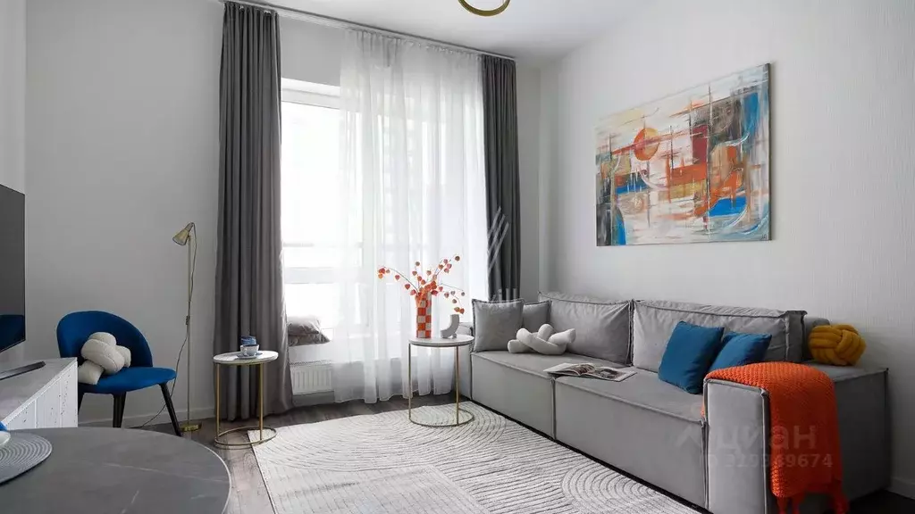 Студия Москва Аминьевское ш., 4Дк2 (27.0 м) - Фото 0