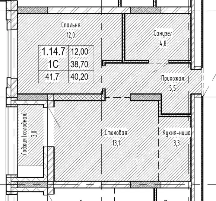 1-к кв. Новосибирская область, Новосибирск Европейский Берег мкр,  ... - Фото 1