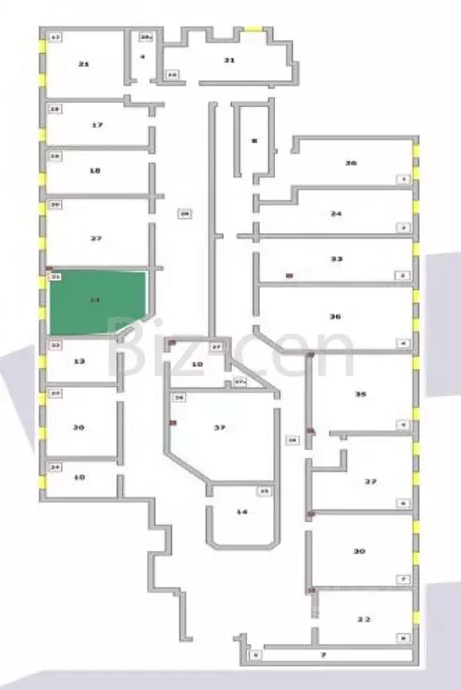 Офис в Москва Тверская ул., 16С1 (24 м) - Фото 1