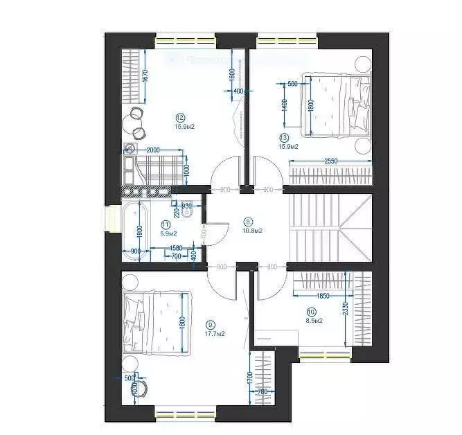 Дом в Ореховка, Университетская улица (194.5 м) - Фото 2