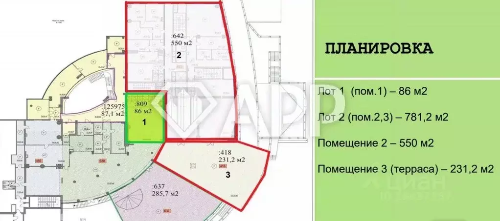 Торговая площадь в Волгоградская область, Волгоград ул. Калинина, ... - Фото 1