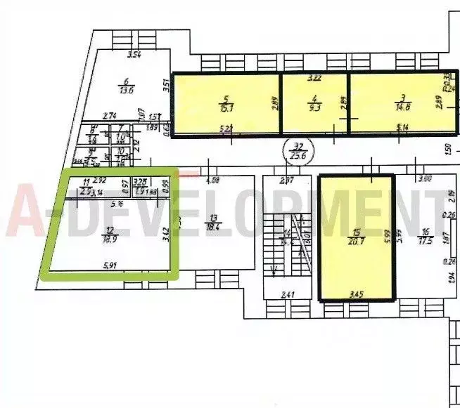 Офис в Татарстан, Казань ул. Островского, 35А (24 м) - Фото 1