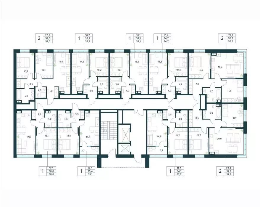 1-к кв. Забайкальский край, Чита Хороший мкр,  (33.2 м) - Фото 2