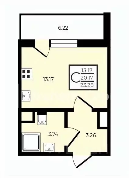Студия Ленинградская область, Ломоносовский район, Аннинское городское ... - Фото 2