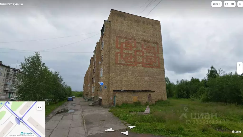 Свободной планировки кв. Коми, Инта Интинская ул., 2 (61.4 м) - Фото 1
