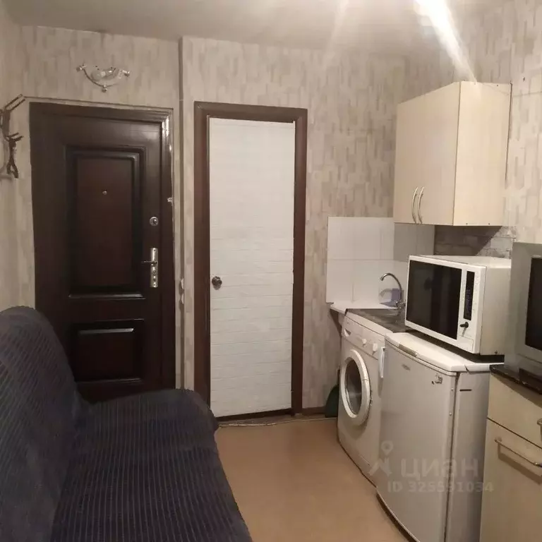 Студия Красноярский край, Красноярск Зеленая Роща мкр, ул. Воронова, ... - Фото 1