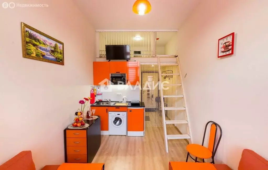 Квартира-студия: Москва, Клинская улица, 8Ас1 (15.5 м) - Фото 2