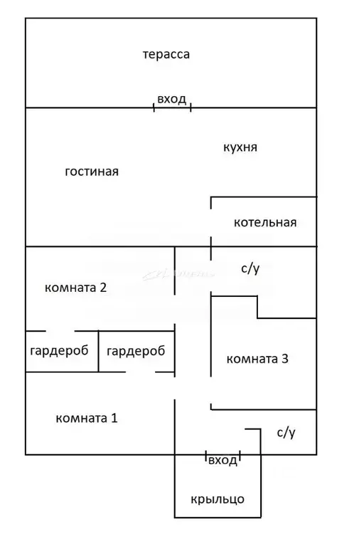 Дом в Крым, Симферопольский район, с. Доброе ул. Сливовая (130 м) - Фото 2