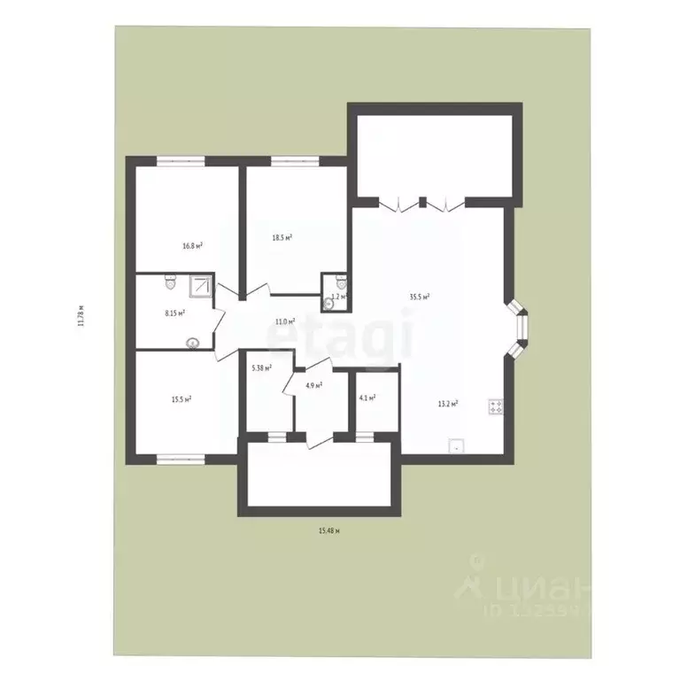 Участок в Липецкая область, Липецкий муниципальный округ, Заря-2 СНТ, ... - Фото 2