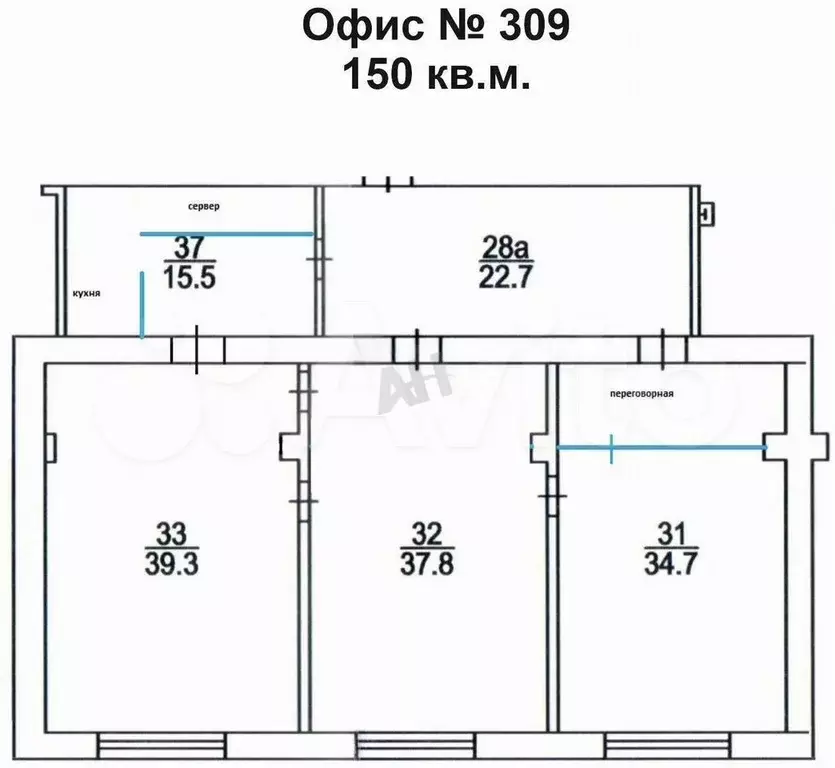 Аренда офиса 150 м2 м. Октябрьская в цао в - Фото 0