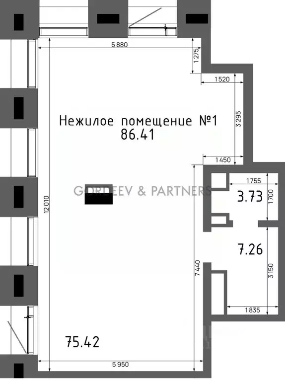 Помещение свободного назначения в Татарстан, Казань ул. Аскара ... - Фото 2