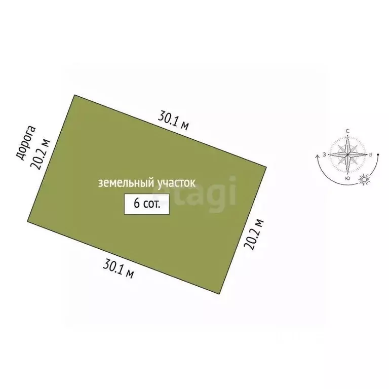 Участок в Крым, Ленинский район, Семисотское с/пос, с. Каменское ул. ... - Фото 2