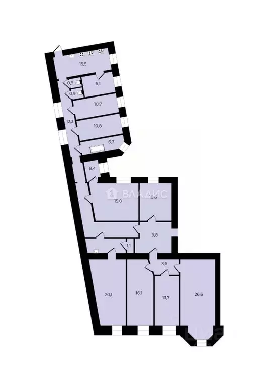 6-к кв. Санкт-Петербург наб. Канала Грибоедова, 146 (202.4 м) - Фото 2