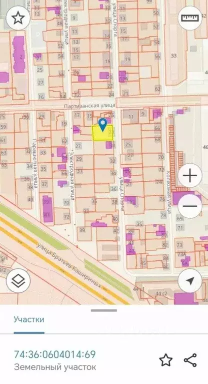 Участок в Челябинская область, Челябинск ул. Спорта, 28 (6.0 сот.) - Фото 1