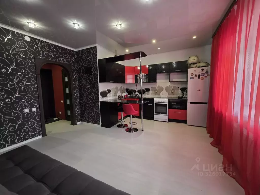 Студия Липецкая область, Липецк ул. Осканова, 1 (32.0 м) - Фото 2