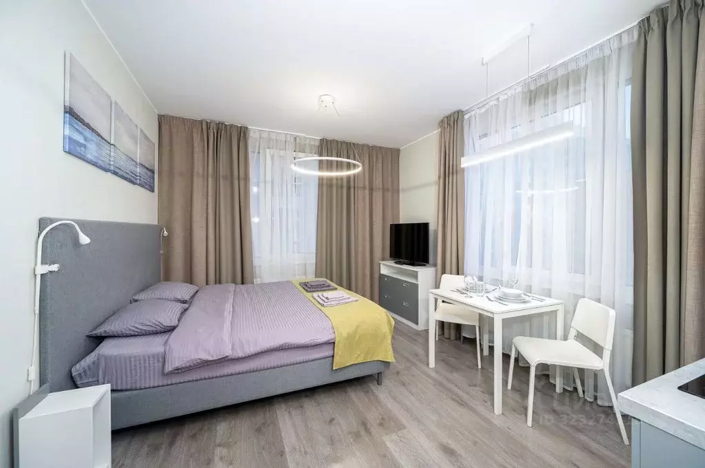 Студия Санкт-Петербург Витебский просп., 101к1 (28.0 м) - Фото 1