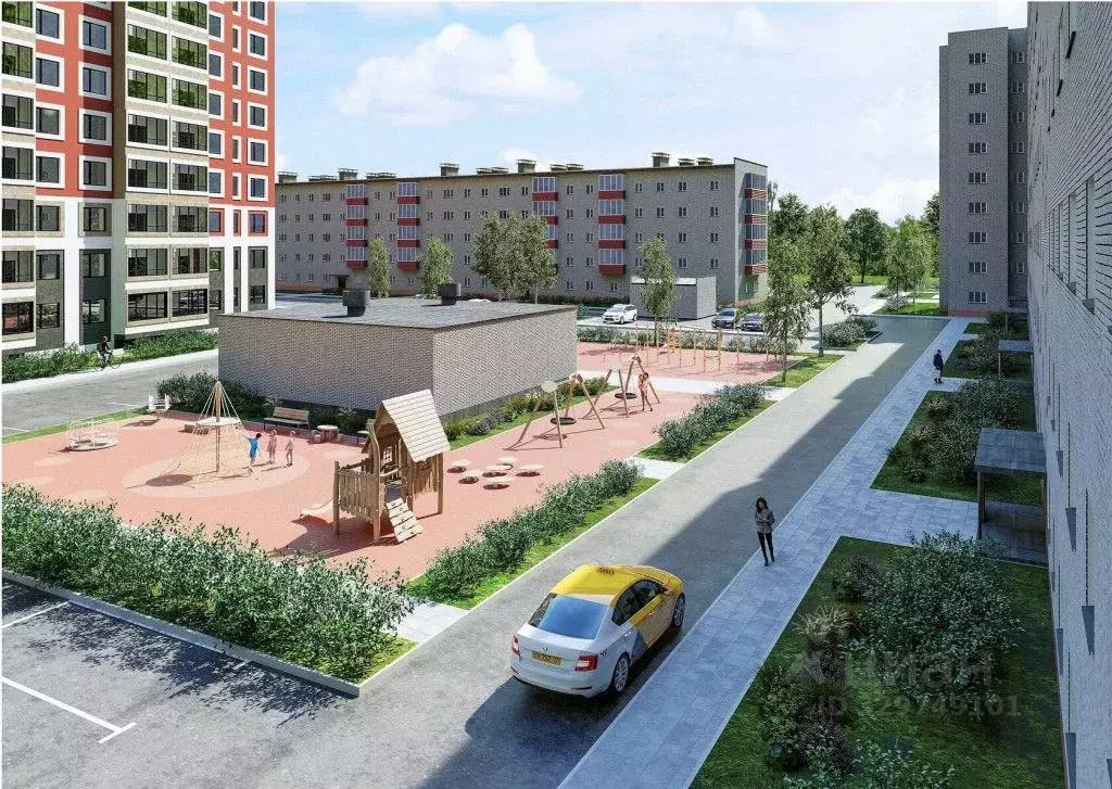 1-к кв. Воронежская область, Воронеж Цимлянская ул., 10Гк2 (35.6 м) - Фото 2