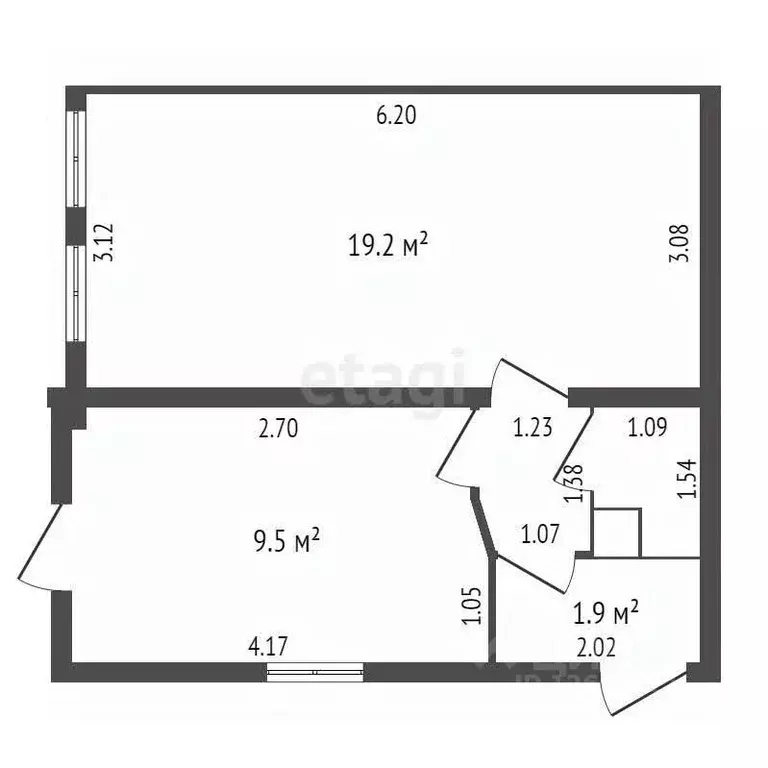 Дом в Костромская область, Кострома Галичский проезд, 8 (26 м) - Фото 1