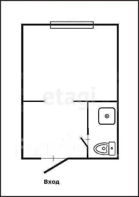 1-комнатная квартира: Энгельс, улица Ломоносова, 33 (19.2 м) - Фото 1