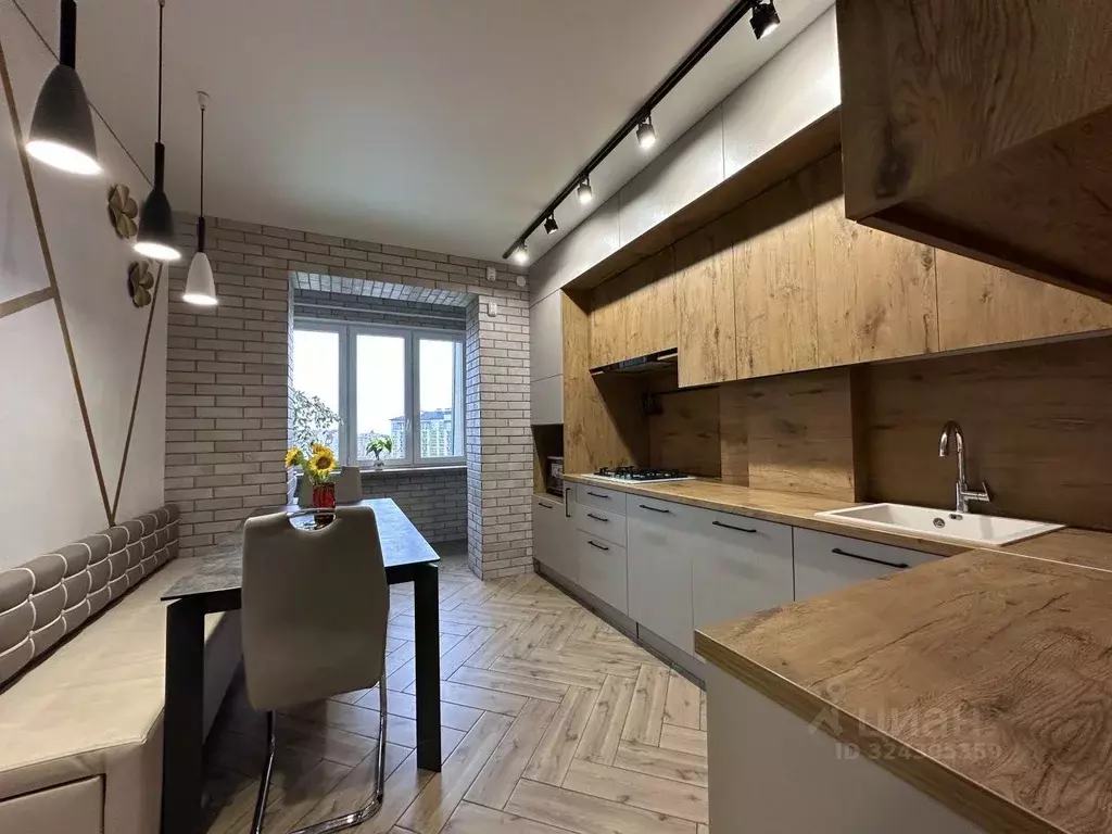 2-к кв. Калининградская область, Зеленоградск ул. Автомобилистов (68.0 ... - Фото 1