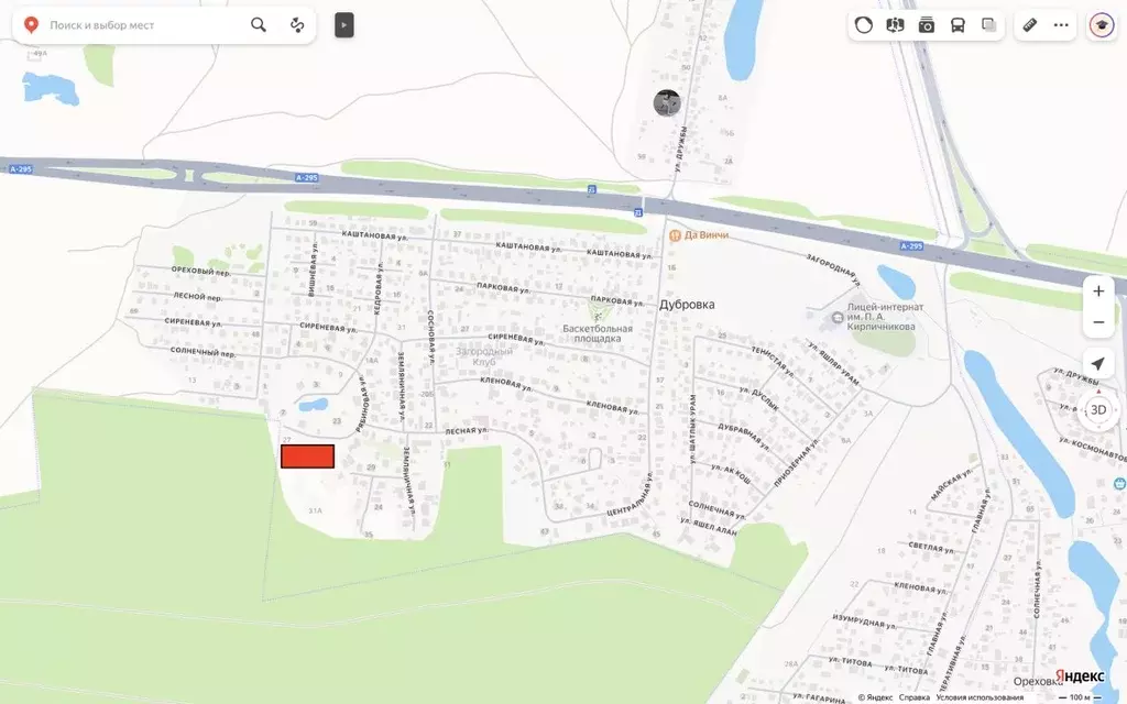 Участок в Татарстан, Зеленодольский район, Новопольское с/пос, пос. ... - Фото 1