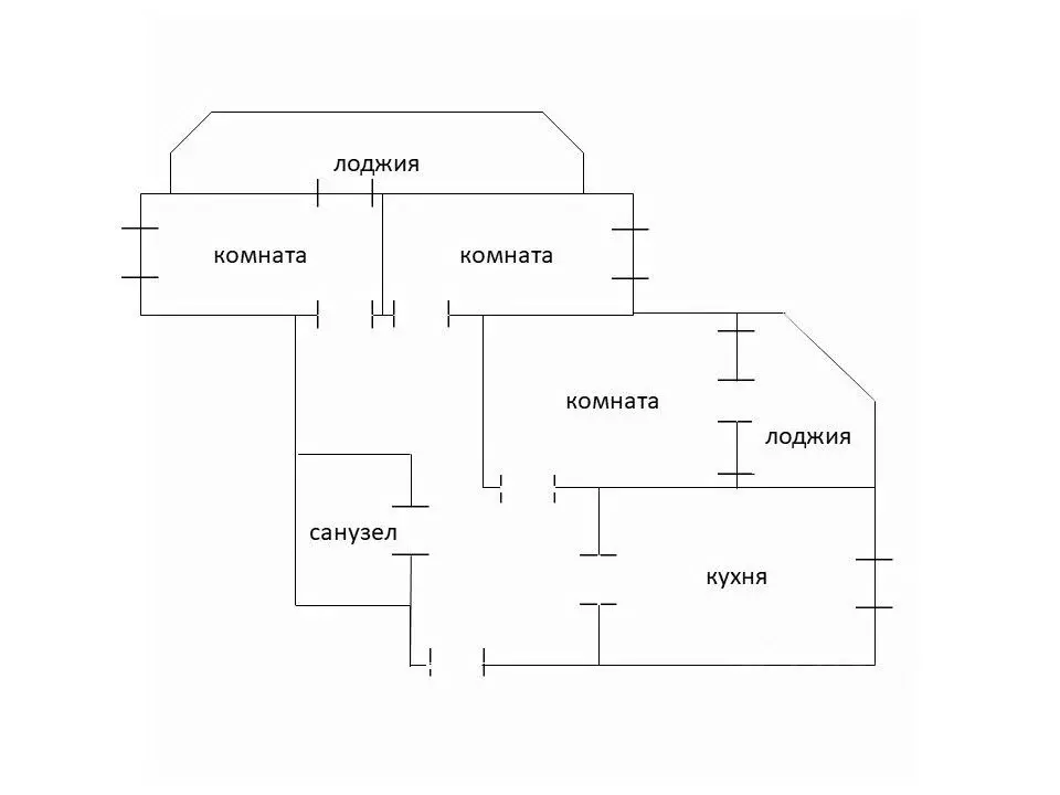3-к кв. Томская область, Томск Сибирская ул., 102/8 (78.0 м) - Фото 2