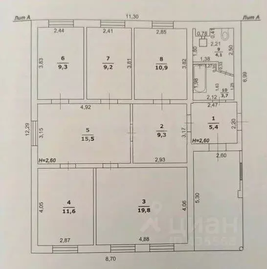 Дом в Белгородская область, Новооскольский муниципальный округ, с. ... - Фото 2