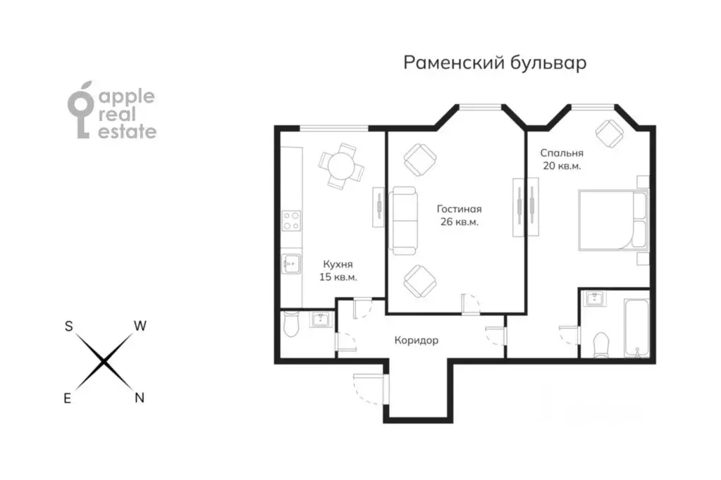 2-к кв. Москва ул. Столетова, 19 (76.0 м) - Фото 2