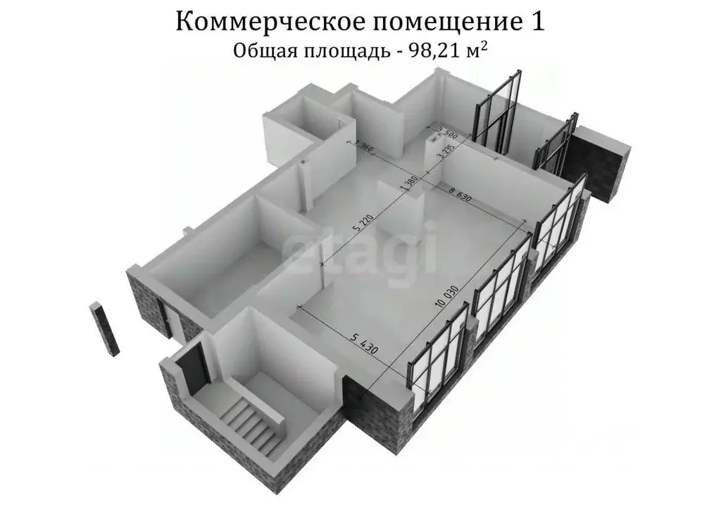 Помещение свободного назначения в Брянская область, Брянск Школьный ... - Фото 2