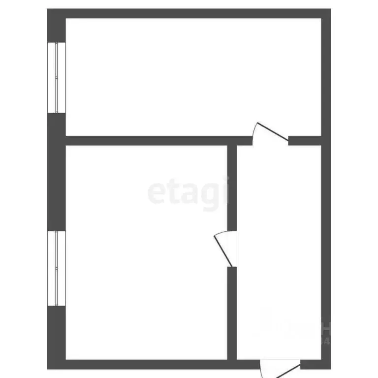 Комната Тюменская область, Тюмень ул. Республики, 218 (27.2 м) - Фото 2