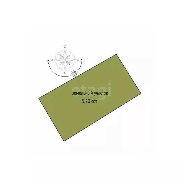 Участок в Новосибирская область, Новосибирский район, Морской ... - Фото 2