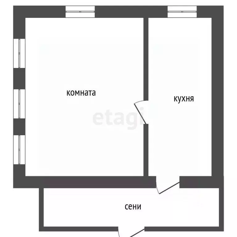 Дом в Владимирская область, Муром д. Саксино, ул. Центральная, 23 (47 ... - Фото 2