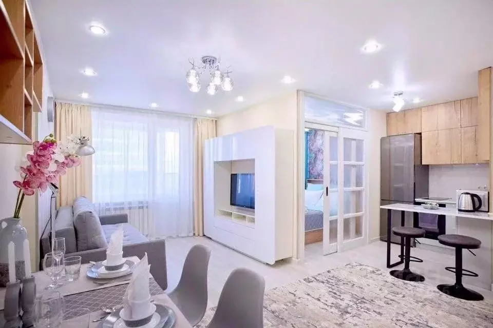 1-к кв. Томская область, Томск Большая Подгорная ул., 87блок5 (45.0 м) - Фото 1