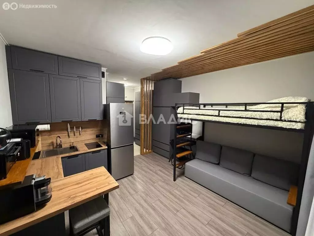 Квартира-студия: посёлок городского типа Мирный, Крымская улица, 8 ... - Фото 2