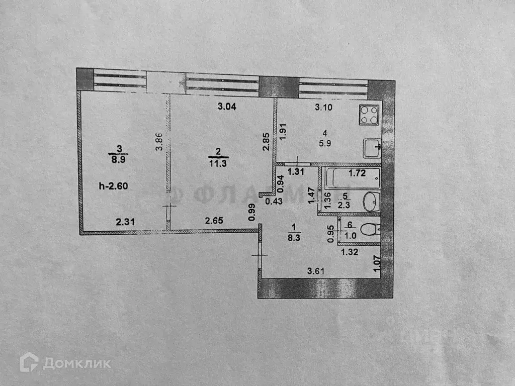 Продаётся 2-к квартира, 37 м - Фото 0