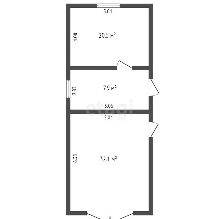 Дом в Тобольск, Лесной переулок (80 м) - Фото 1