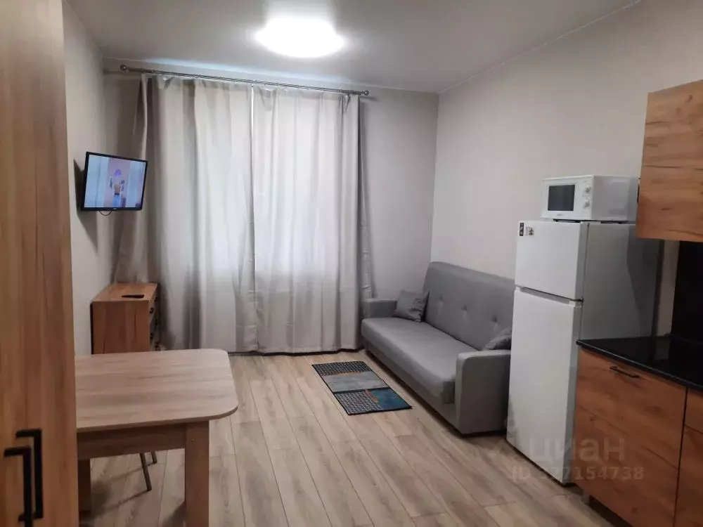 Студия Санкт-Петербург ул. Плесецкая, 10 (26.0 м) - Фото 1