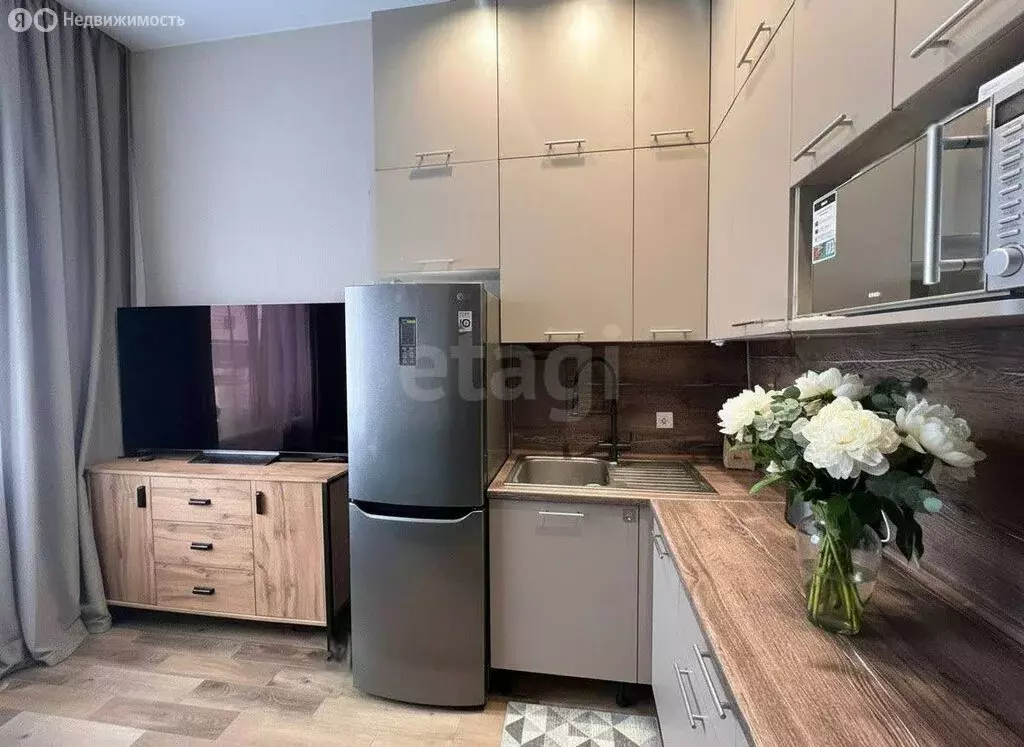 Квартира-студия: деревня Малое Верево, улица Кутышева, 9к2 (17.1 м) - Фото 1