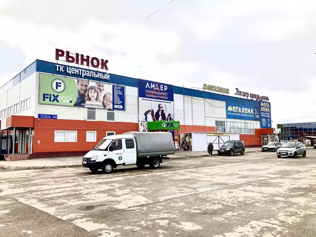 Торговая площадь в Коми, Сыктывкар ул. Морозова, 202 (397 м) - Фото 0
