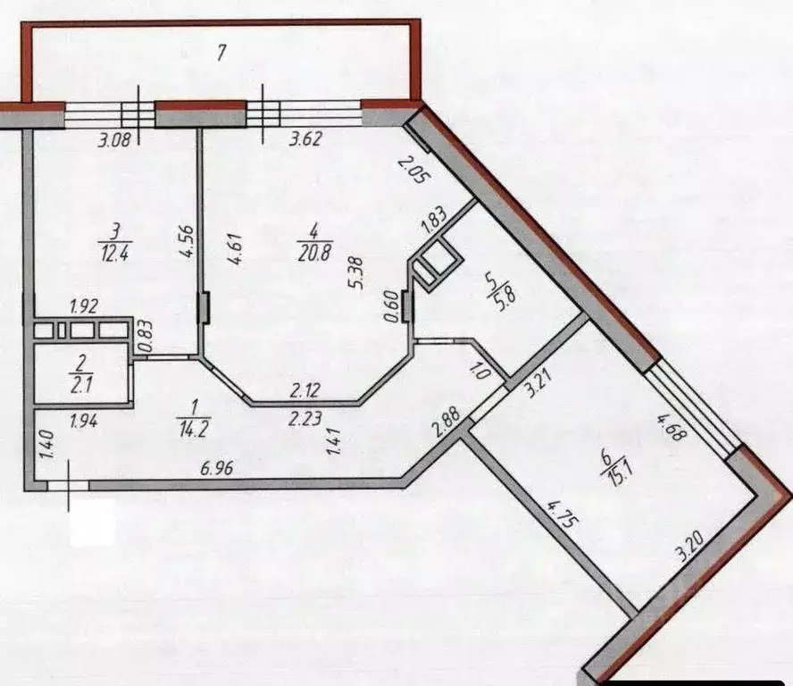Офис в Тульская область, Тула ул. Макаренко, 9Б (67 м) - Фото 2
