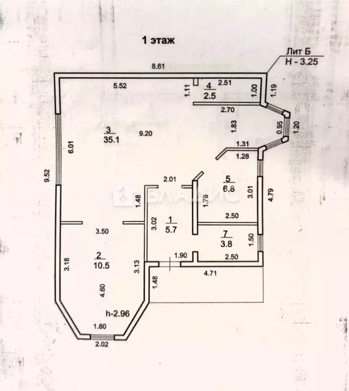 Дом в Башкортостан, Стерлитамак Патриотическая ул., 16 (140 м) - Фото 2